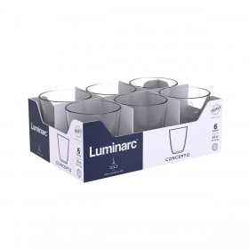 Bicchiere Luminarc Concepto Bulle Trasparente Vetro 310 ml (24 Unità)