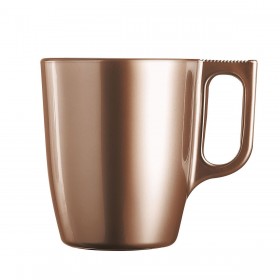 Tazza Mug Luminarc Flashy Marrone Chiaro 250 ml Vetro (6 Unità)