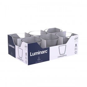 Bicchiere Luminarc Concepto Pampille 250 ml Trasparente Vetro (24 Unità)