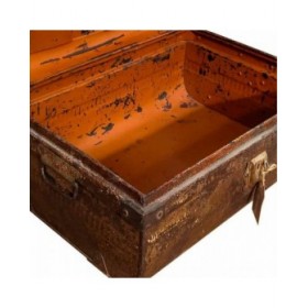 Valigia decorativa Alexandra House Living Marrone Ferro Stile artigianale 40 x 28 x 60 cm