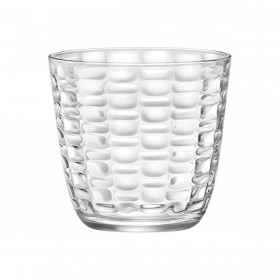 Set di Bicchieri Bormioli Rocco Mat Trasparente Vetro 390 ml 6 Unità