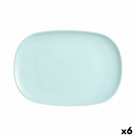 Teglia da Cucina Luminarc Sweet Line Turchese Vetro 35 x 24 cm (6 Unità)