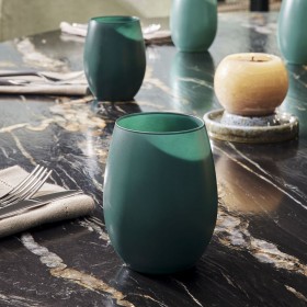 Set di Bicchieri Chef & Sommelier Primary Verde Vetro 360 ml 6 Unità