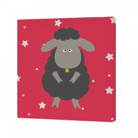Tela HappyFriday Baleno Teen Little sheep Multicolore 27 x 27 cm