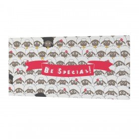 Tela HappyFriday Baleno Teen Little sheep Multicolore 27 x 54 cm