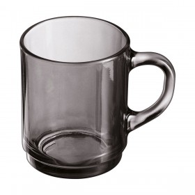 Tazza Luminarc Alba Grigio Vetro 250 ml (6 Unità)