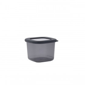 Contenitore per Conservare gli Alimenti Quid City Grigio 550 ml Con coperchio (12 Unità)