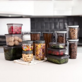 Contenitore per Conservare gli Alimenti Quid City Grigio 1,75 L