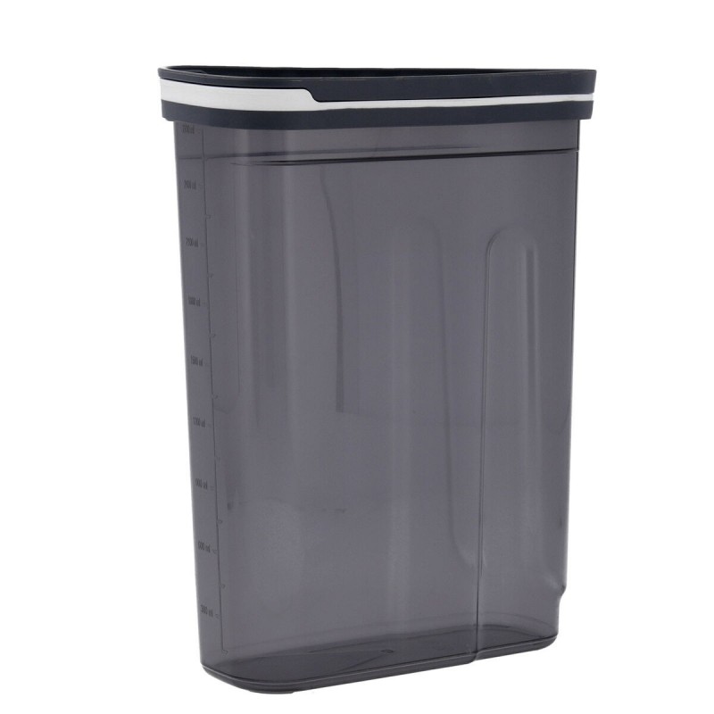 Contenitore per Conservare gli Alimenti Quid City Grigio 2,7 L