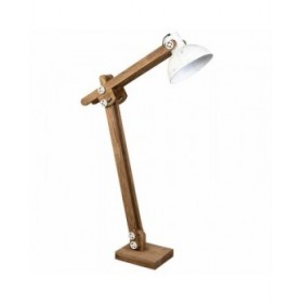 Lampada da Terra Alexandra House Living Bianco 70 x 125 x 26 cm