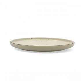 Piatto da pranzo Quid Duna Verde Ceramica 26,5 x 2,8 cm (6 Unità)