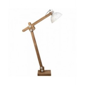 Lampada da Terra Alexandra House Living Bianco 70 x 125 x 26 cm