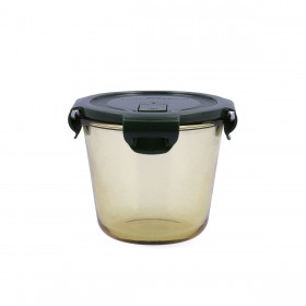 Porta pranzo Ermetico Bidasoa Infinity Rotonda 700 ml Giallo Vetro (12 Unità)