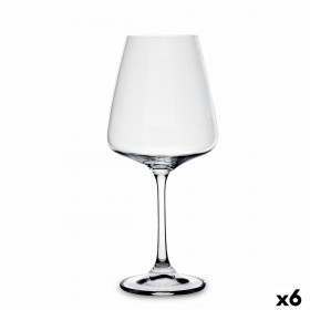 Calice per vino Bohemia Crystal Loira Trasparente Vetro 450 ml (6 Unità)