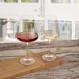 Calice per vino Bohemia Crystal Loira Trasparente Vetro 450 ml (6 Unità)