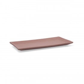 Vassoio per aperitivi Quid Mineral Gres Terracotta Ceramica 15 x 30 cm (8 Unità)