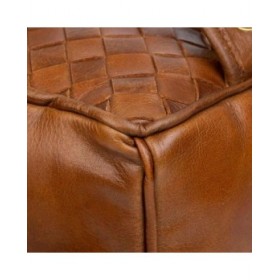 Fermaporta Alexandra House Living Cotone Pelle 20 x 20 x 20 cm Marrone