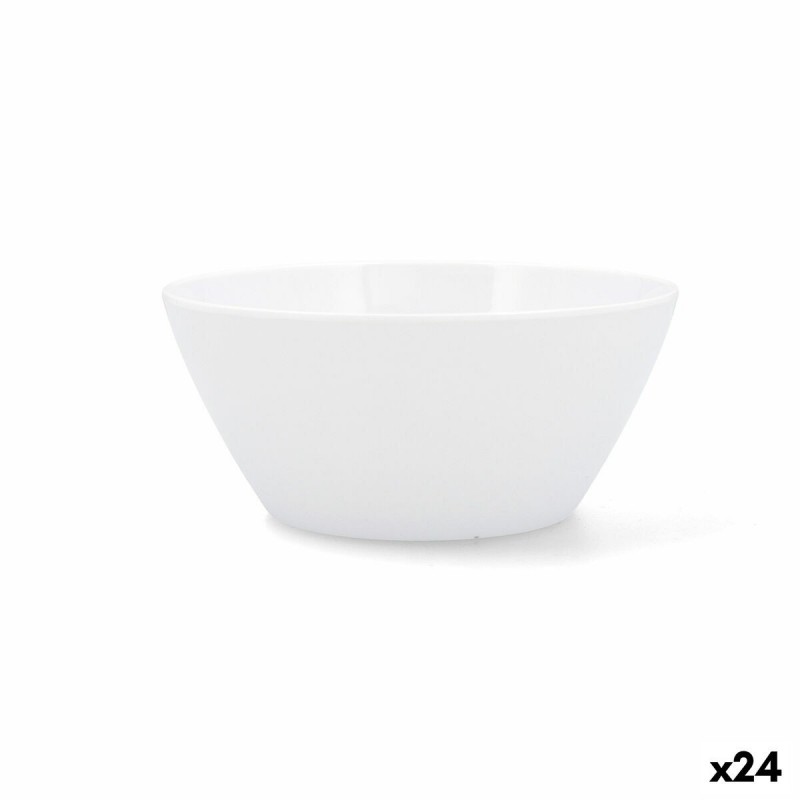 Ciotola per Aperitivi Quid Select Basic Bianco Plastica Ø 15 cm (24 Unità)
