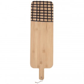 Tagliere per servire Bidasoa Zigzag Marrone Legno 55 x 16 x 1 cm