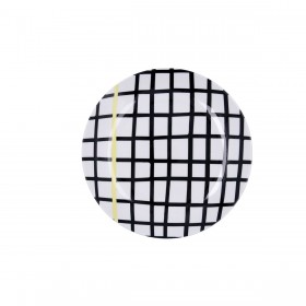 Piatto da Dolce Bidasoa Zigzag Multicolore Ceramica 19 cm (12 Unità)