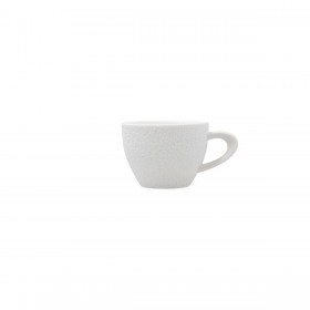 Set di Tazze da Caffè Bidasoa Fosil Bianco Ceramica Allumina 80 ml (12 Unità)