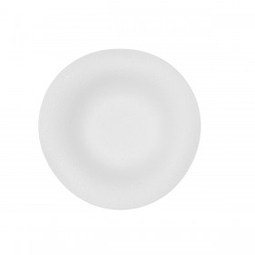 Piatto per Pasta Bidasoa Fosil Bianco Ceramica 21,9 x 21,3 x 6,8 cm (6 Unità)