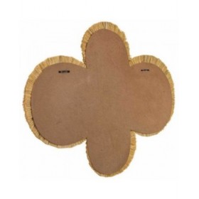 Specchio da parete Alexandra House Living Marrone 77 x 3 x 97 cm Geometrico