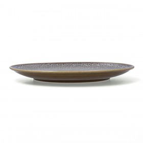 Piatto da pranzo Ariane Jaguar Freckles Marrone Ceramica 27 cm (6 Unità)