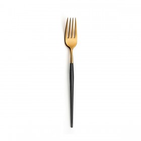 Set di Forchette Amefa Soprano Nero Dorato Metallo Acciaio inossidabile 12 Unità