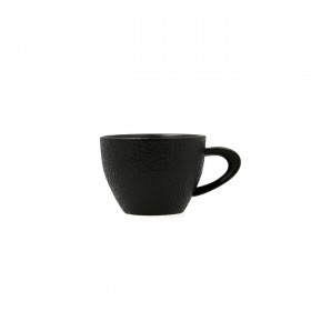 Set di Tazze da Caffè Bidasoa Fosil Nero Ceramica Allumina 800 ml (12 Unità)