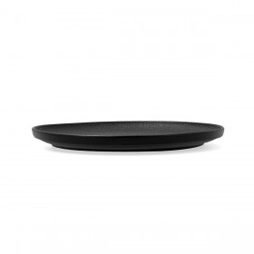 Piatto da pranzo Bidasoa Fosil Nero Ceramica 26,5 x 26,4 x 2,3 cm (6 Unità)