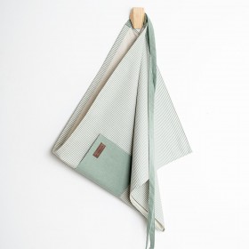Grembiule con Tasca Vinthera Okapi Bicolore Tessile 50 x 110 cm Materiale riciclato