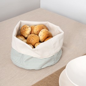 Cestino per il Pane Vinthera Okapi Bicolore Tessile 20 cm Materiale riciclato