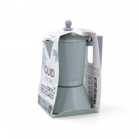 Caffettiera Italiana Quid Ozon Verde Metallo 6 Tazze (6 Unità)