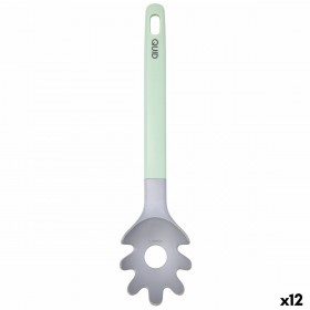 Cucchiaio per Servire la Pasta Quid Ozon Verde Plastica 32 cm (12 Unità)