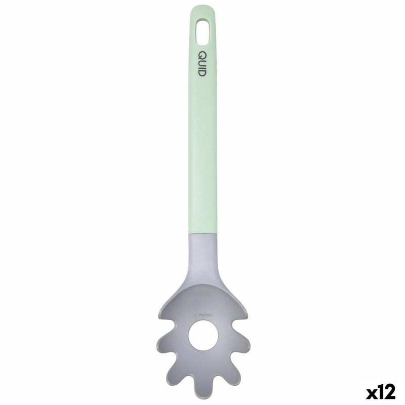 Cucchiaio per Servire la Pasta Quid Ozon Verde Plastica 32 cm (12 Unità)