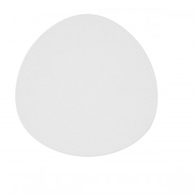 Vassoio per aperitivi Bidasoa Fosil Bianco Ceramica Allumina 25,2 x 24,8 x 1,2 cm (6 Unità)