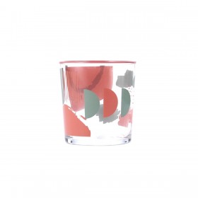 Bicchiere Quid Kaleido Multicolore Vetro Astratto 380 ml (6 Unità)