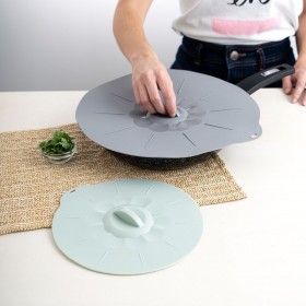 Set di coperchi Quid Ozon Silicone Plastica 2 Pezzi