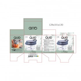 Mini Tritatutto Manuale con Corda Quid Ozon Acciaio Metallo 13,5 x 12 x 10 cm