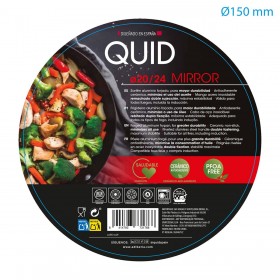 Set di padelle Quid Mirro Rosso Metallo 2 Pezzi
