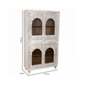 Stand Espositore Alexandra House Living Legno di mango 43 x 107 x 193 cm