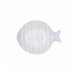 Ciotola Quid Kaleido Bicolore Ceramica Pesce 15 x 13 x 4 cm (4 Unità)