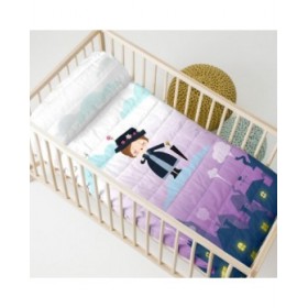 Trapunta HappyFriday Mr Fox Nanny Multicolore 100 x 130 cm