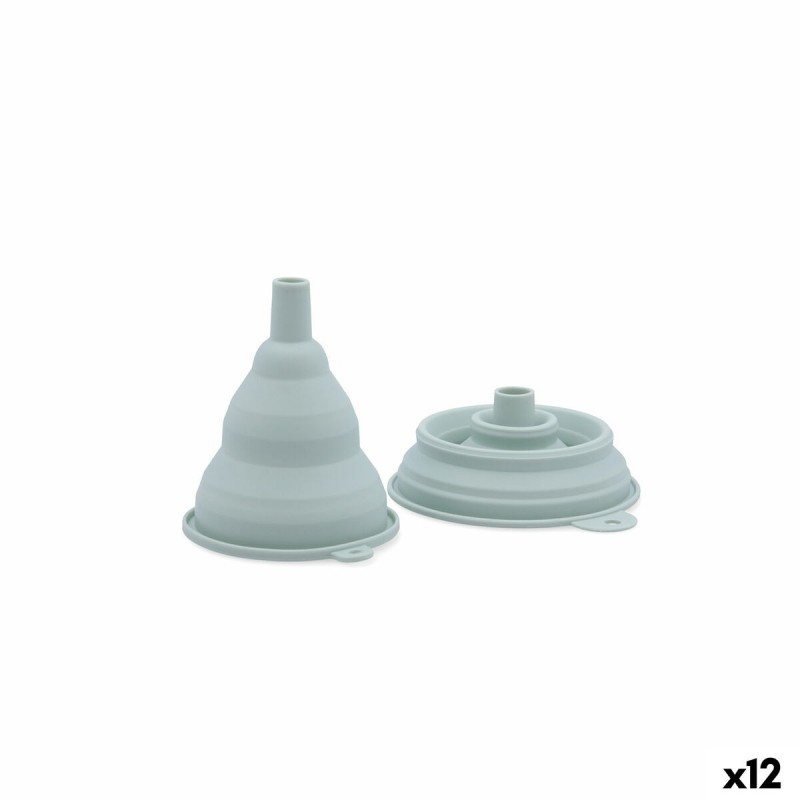 Imbuto Quid Rico Verde Plastica 9,4 x 8,3 x 10,5 cm (12 Unità)