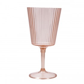 Calice Quid Sunset Coral Corallo Plastica 400 ml (12 Unità)