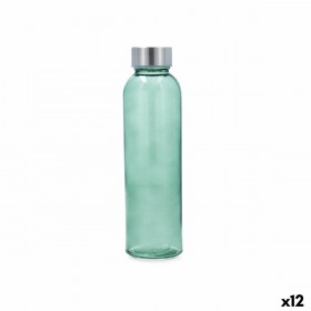 Borraccia Quid Sarao Verde Vetro 600 ml (12 Unità)