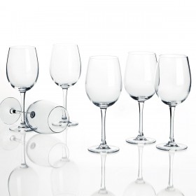 Set di Bicchieri Chef&Sommelier Cabernet Tulip Eco Trasparente Vetro 470 ml (6 Unità)