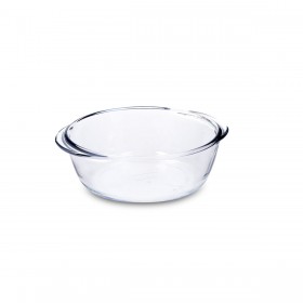 Teglia da Cucina Pyrex Airfryer Trasparente Vetro Ø 20 cm 1,1 L (8 Unità)