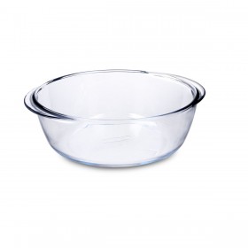 Teglia da Cucina Pyrex Airfryer Trasparente Vetro Ø 26 cm 2,3 L (8 Unità)